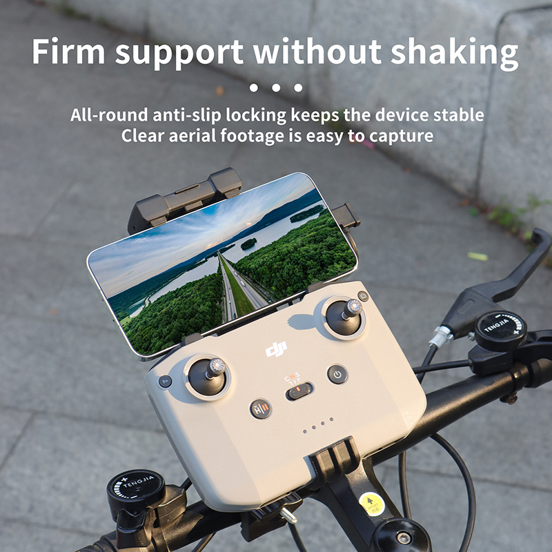 Action Camera Bike Mount Aluminum - Suporte de Bicicleta para Controlador DJI