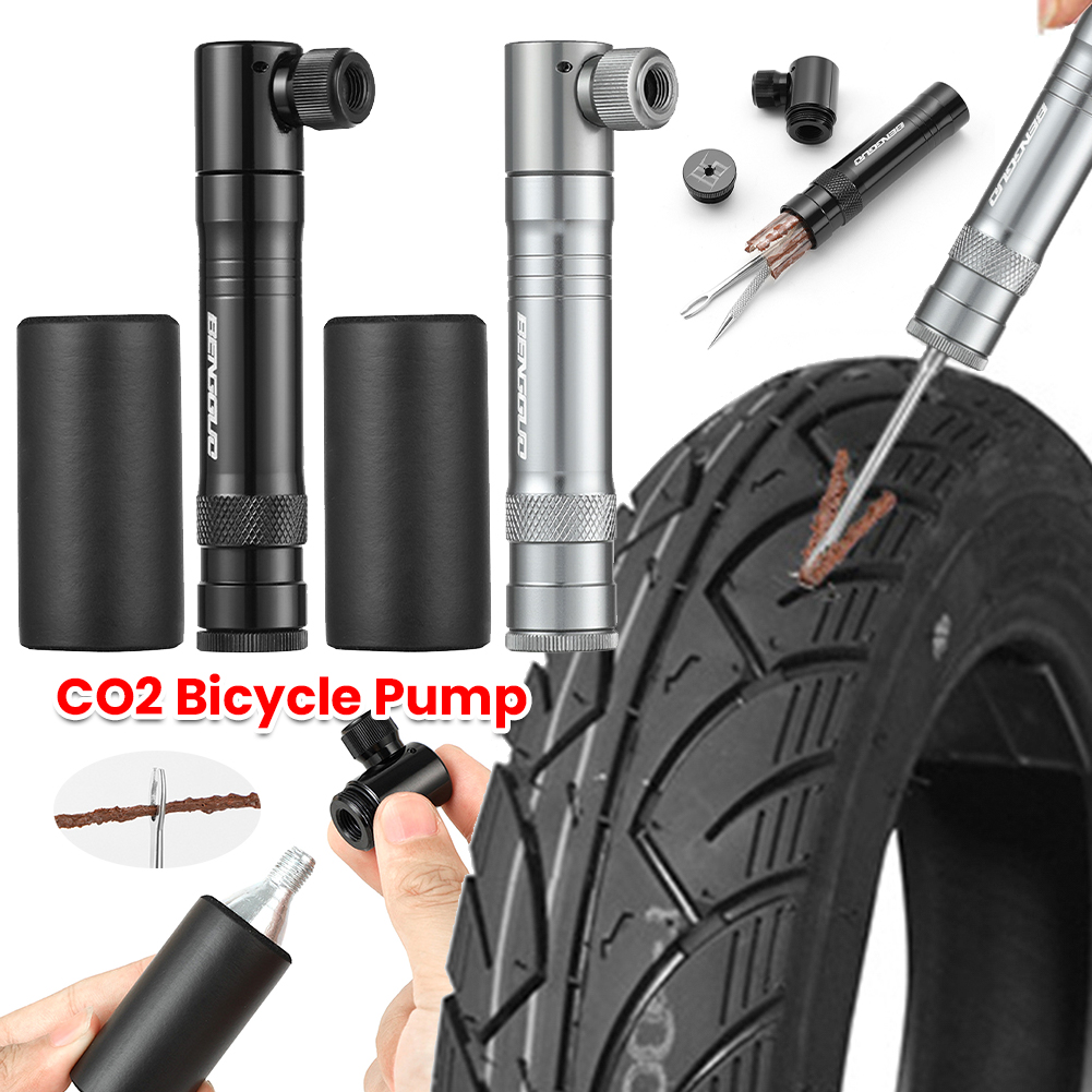 Co2 Tire Inflator Bike Repair - Bomba de bicicleta co2 com kit
