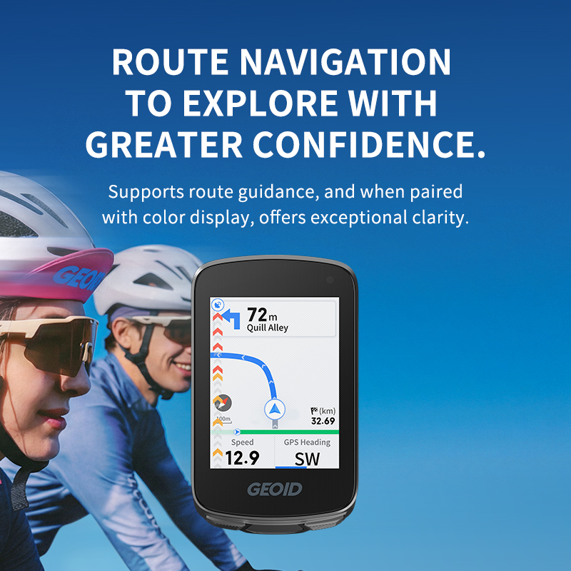 Cycling Computer Gps Wireless Color Screen - Computador de Bicicleta GPS GEOID CC700