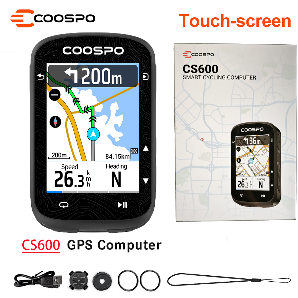 Cycling Computer Gps Wireless Color Screen - Computador de Bicicleta COOSPO CS600 com