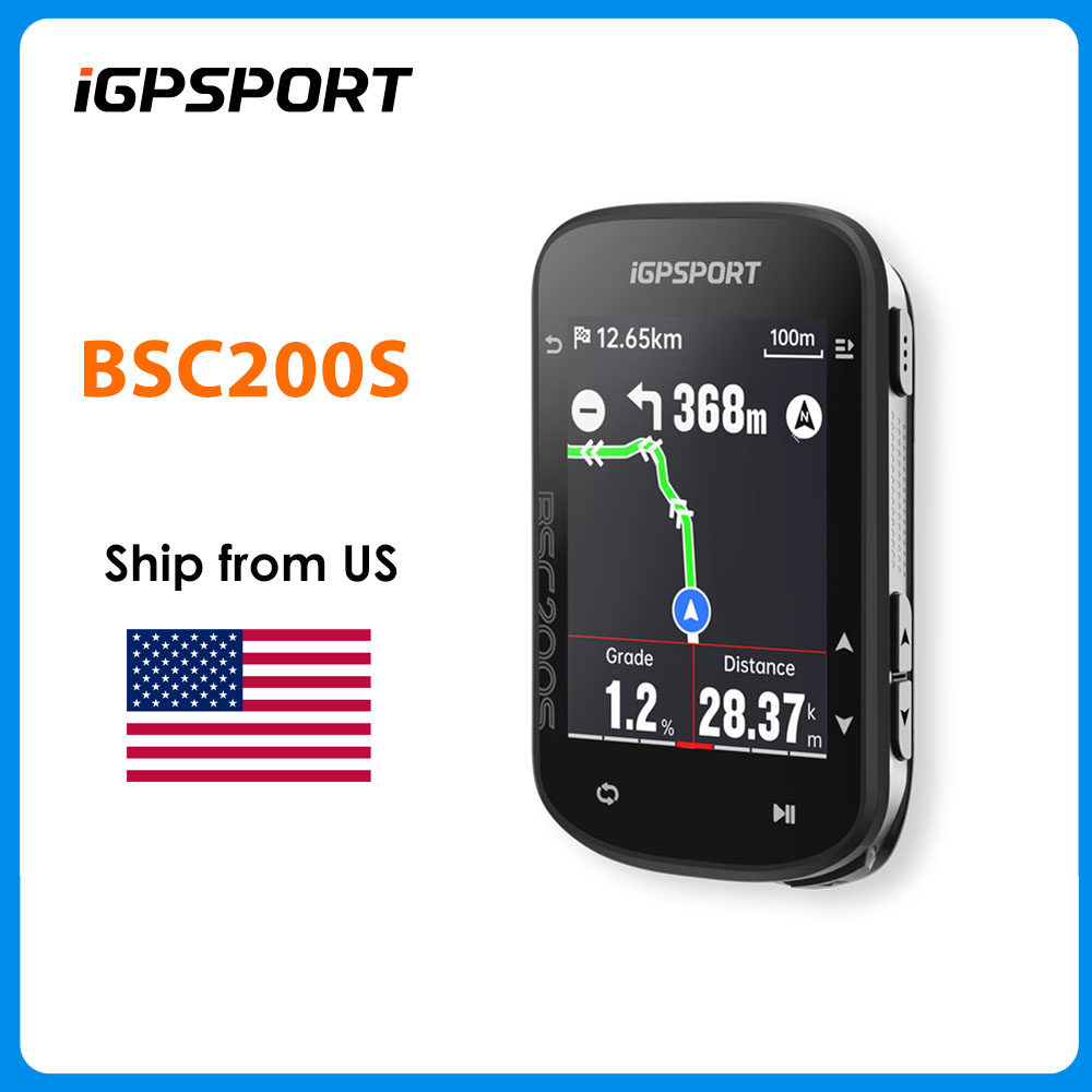 Cycling Computer Gps Wireless Color Screen - Computador de Bicicleta GPS iGPSPORT BSC200S