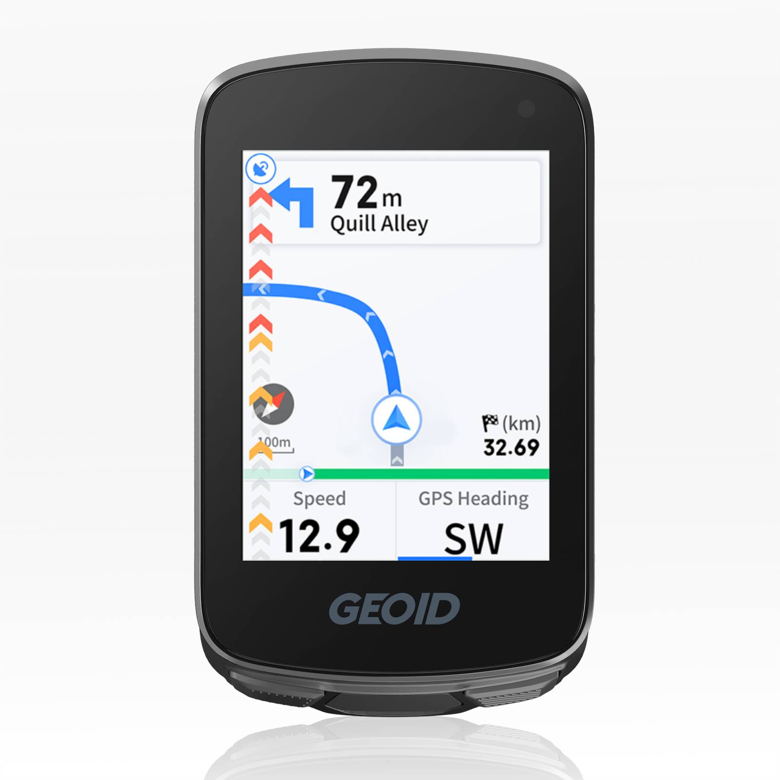 Cycling Computer Gps Wireless Color Screen - Computador de Bicicleta Sem Fio com