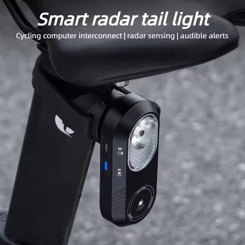 Cycling Radar Tail Light Rear Warning - Lanterna Traseira Inteligente CYCLAMI LA150 com