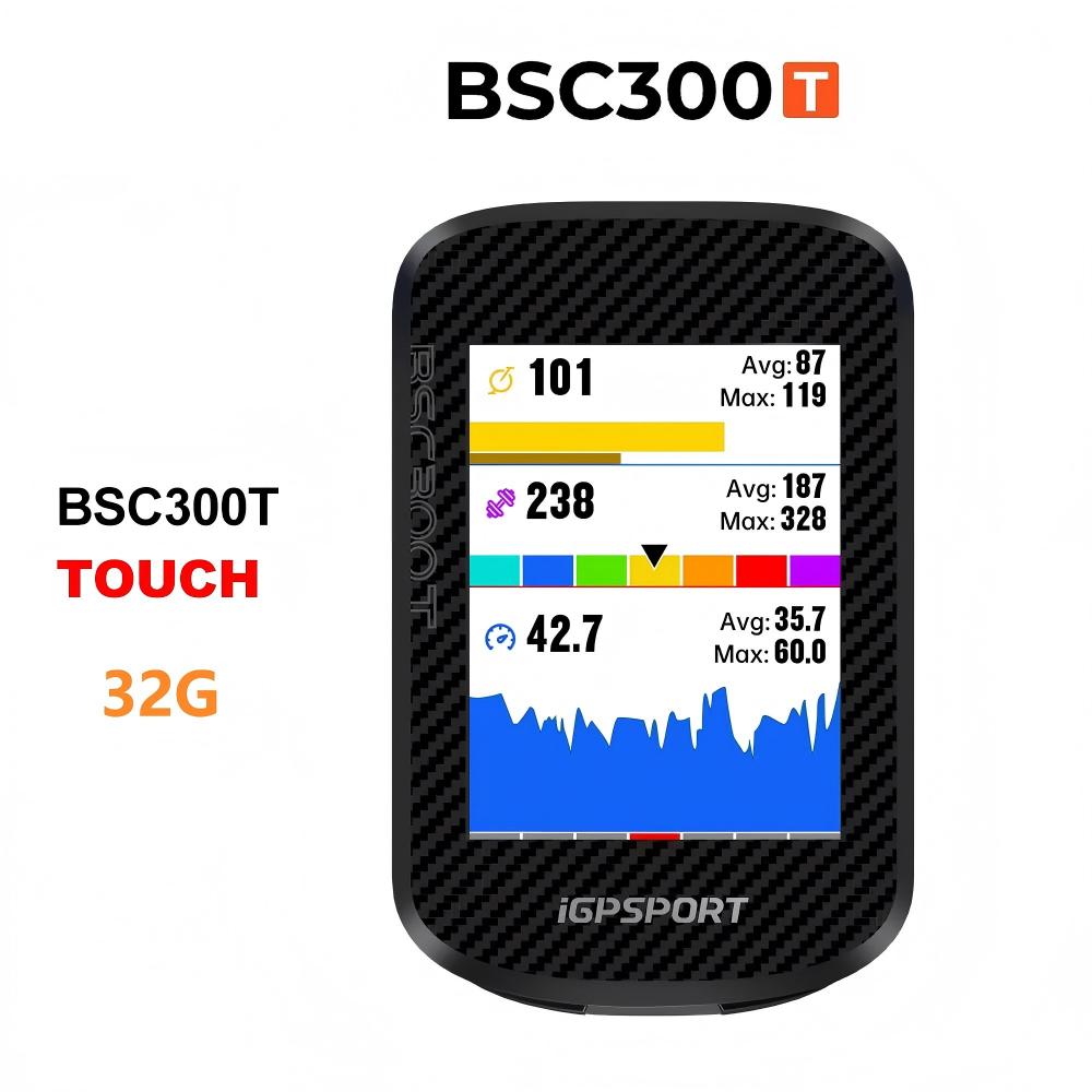 Cycling Computer Gps Wireless Color Screen - Computador de Bicicleta GPS IGPSPORT BSC300T