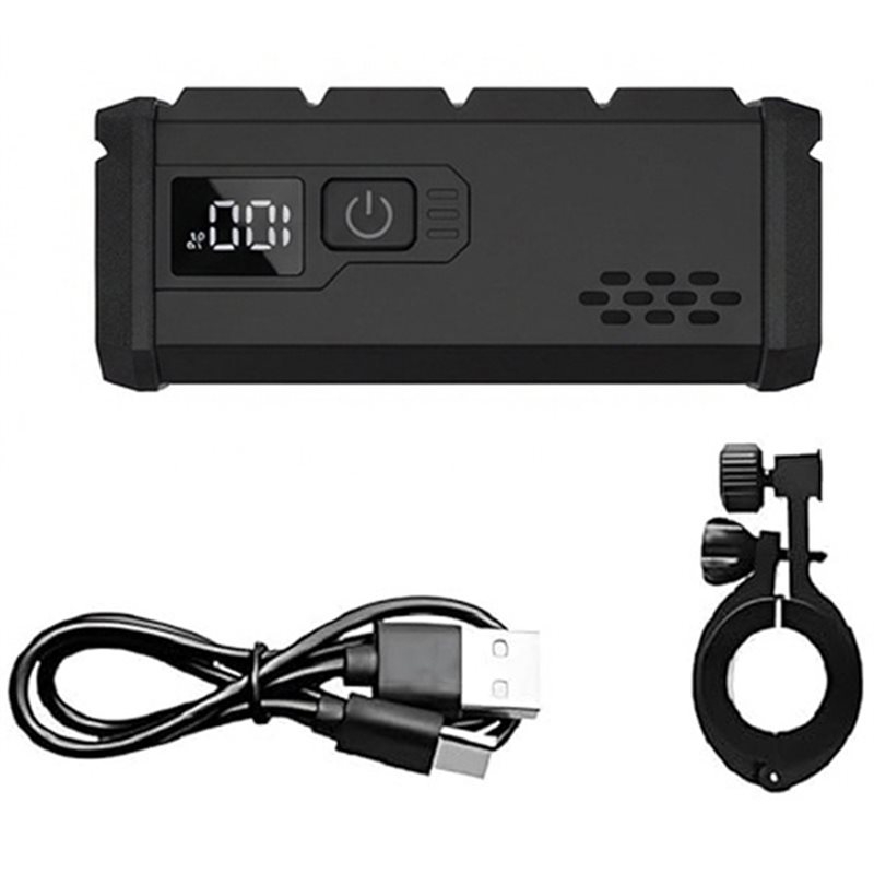 Bike Headlight 2000 Lumens Rechargeable - Lanterna Frontal Recarregável ABLB-USB 2000 Lúmens