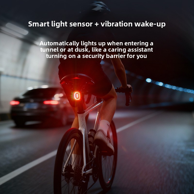 Smart Bike Brake Sensor Rear Light - Lanterna Traseira de Bicicleta com Sensor