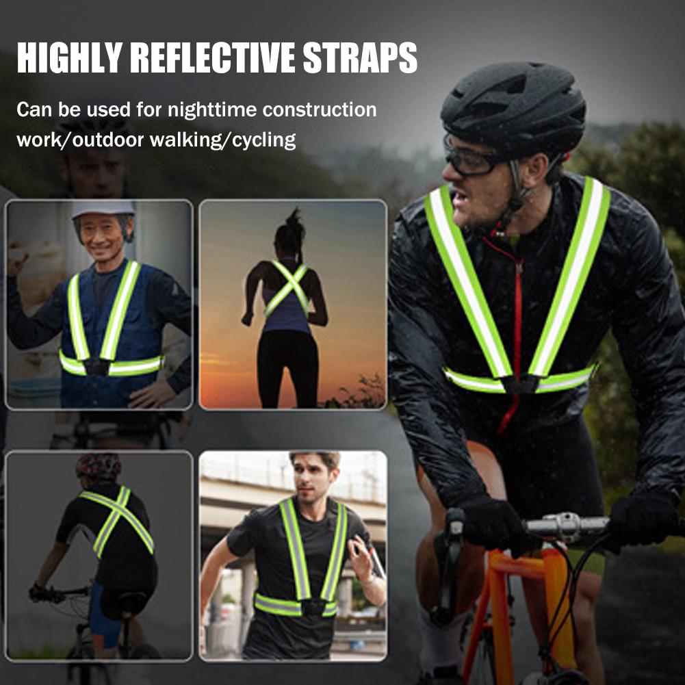 Reflective Cycling Vest High Visibility - Colete reflexivo de alta visibilidade, alta