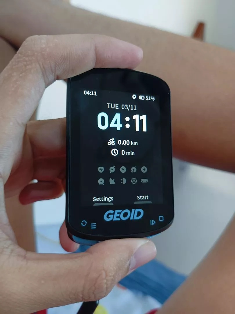 Cycling Computer Gps Wireless Color Screen - Geoid cc600 bicicleta computador tela colorida