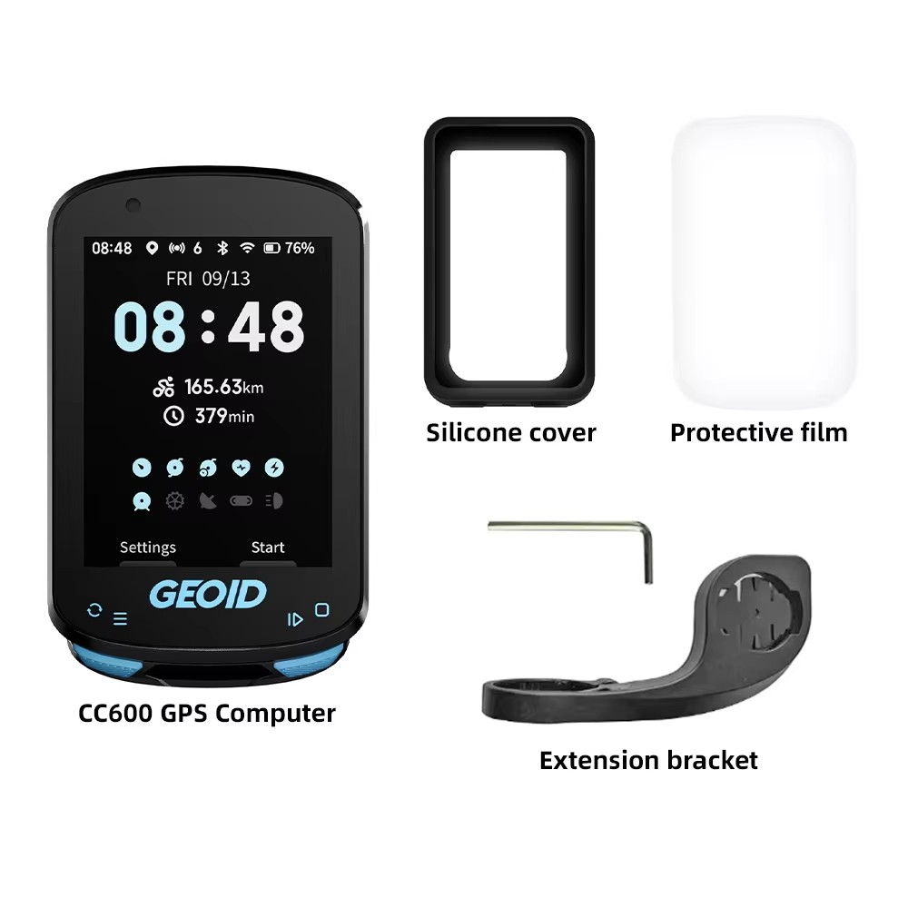 Cycling Computer Gps Wireless Color Screen - GEOID CC600 Tela Colorida Computador de