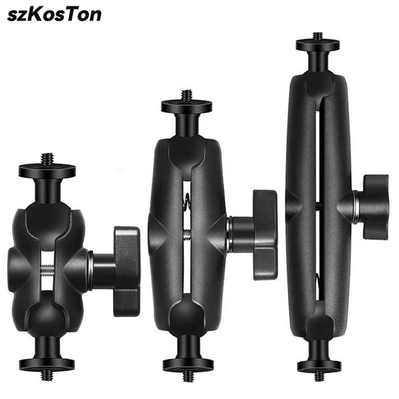 Braço de soquete duplo compost - Action Camera Bike Mount Aluminum avaliação e preço