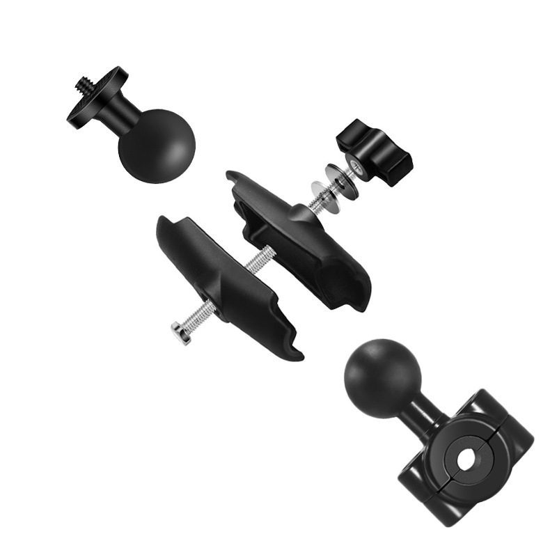 1 “cabeça esférica da motocicl - Action Camera Bike Mount Aluminum avaliação e preço