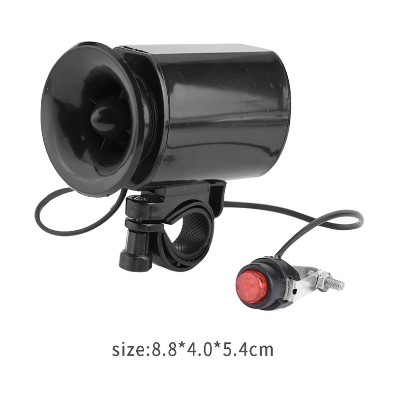 Buzina Eletrônica para Guidão  - Bike Bell Electronic Loud Horn avaliação e preço
