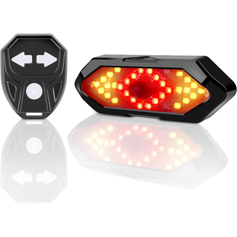 Lanterna Traseira de Bicicleta - Turn Signal Bike Light Wireless Remote avaliação e preço