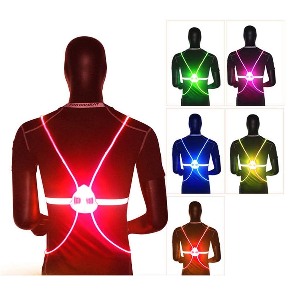 Colete de Segurança LED Reflet - Reflective Cycling Vest High Visibility avaliação e preço