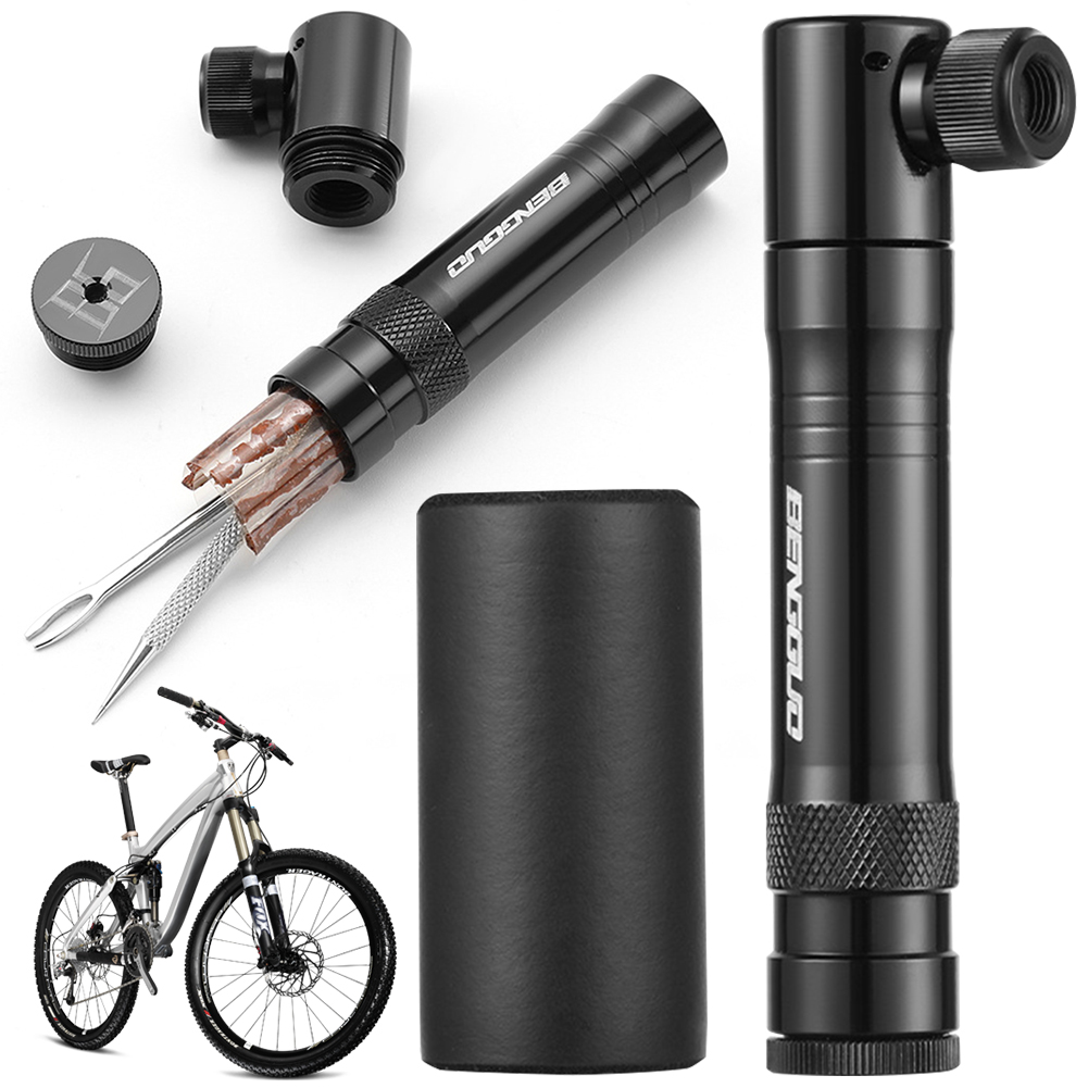 Mini bomba de bicicleta com ki - Co2 Tire Inflator Bike Repair avaliação e preço