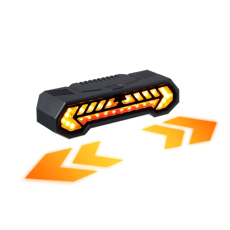 【ESPECIAL】Luz traseira de sina - Turn Signal Bike Light Wireless Remote avaliação e preço