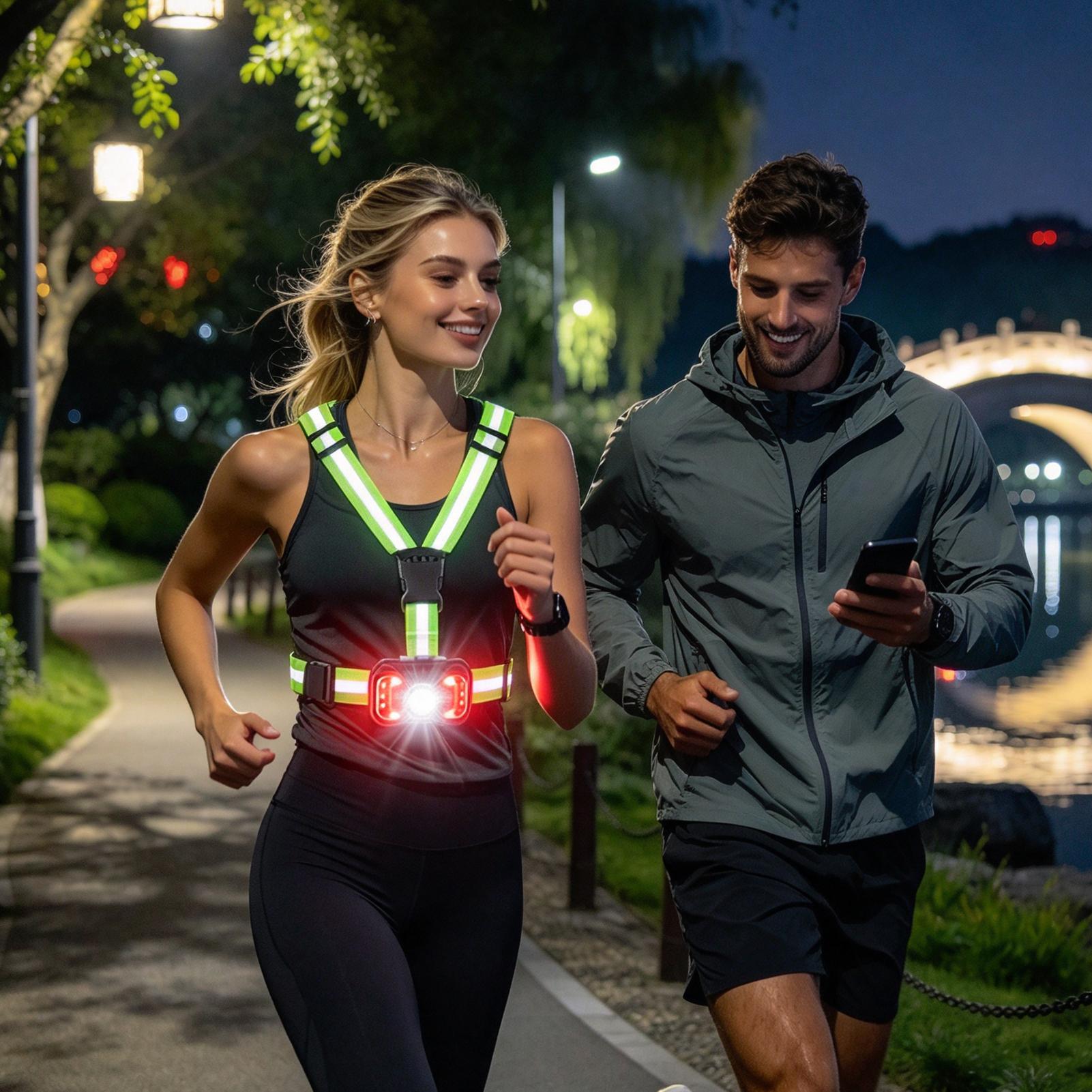Colete refletor para corrida c - Reflective Cycling Vest High Visibility avaliação e preço