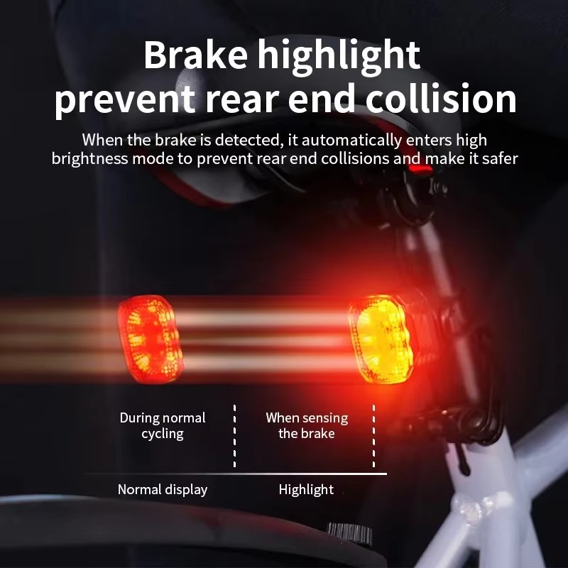 Lanterna Traseira Inteligente  - Smart Bike Brake Sensor Rear Light avaliação e preço