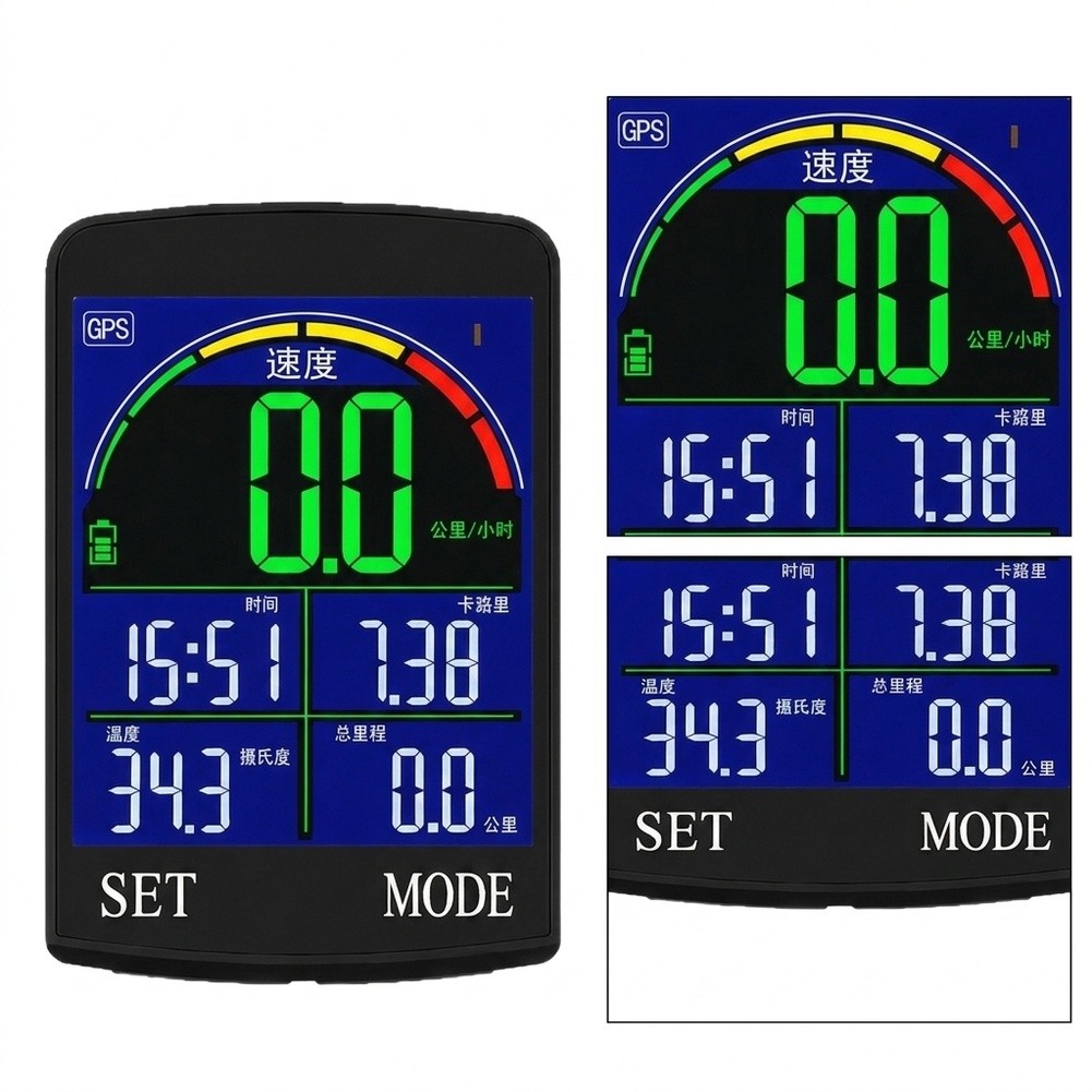 Computador de bicicleta sem fi - Cycling Computer Gps Wireless Color Screen avaliação e preço