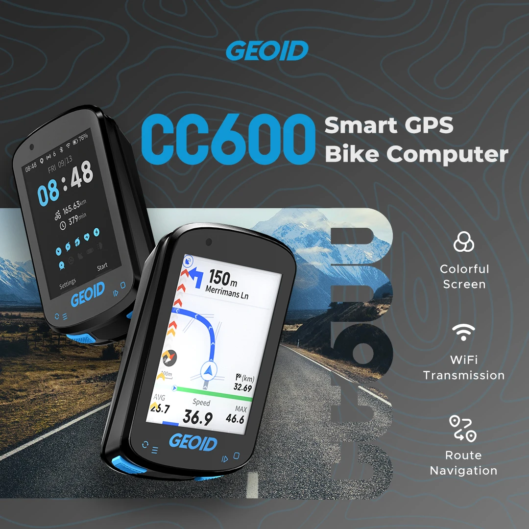 Geoid cc600 bicicleta computad - Cycling Computer Gps Wireless Color Screen avaliação e preço