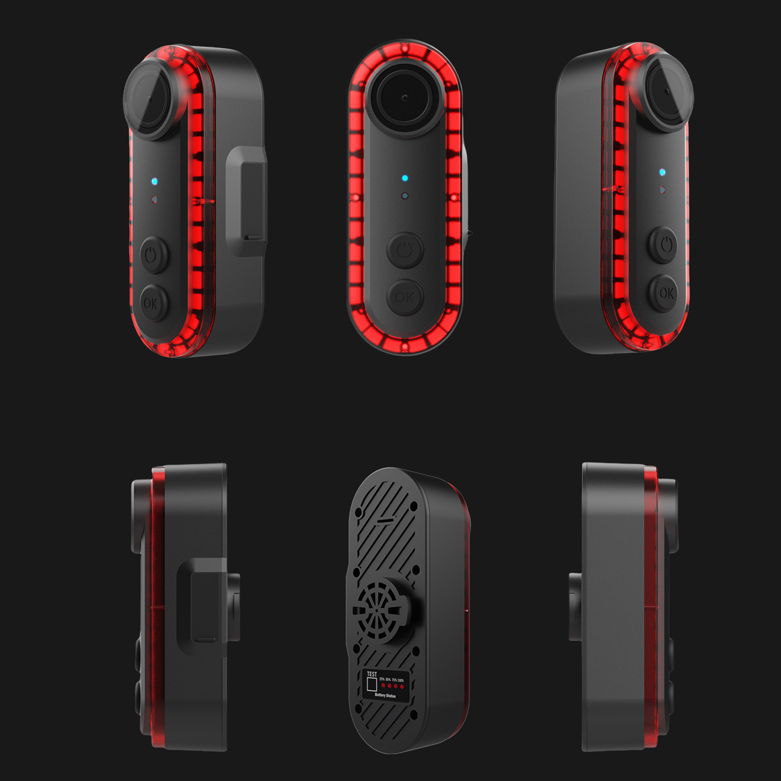 Câmera de bicicleta com luz tr - Bike Tail Light With Camera 1080P avaliação e preço