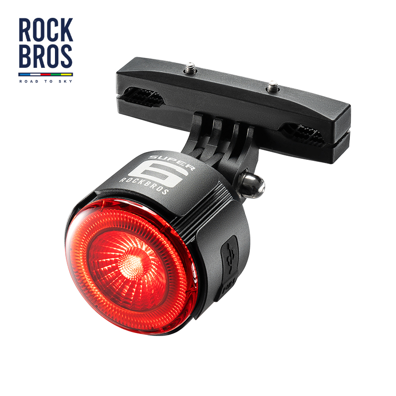 ROCKBROS ROAD TO SKY Luz Trase - Smart Bike Brake Sensor Rear Light avaliação e preço